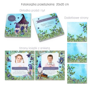 Fotoksiążka przedszkolna 20x20