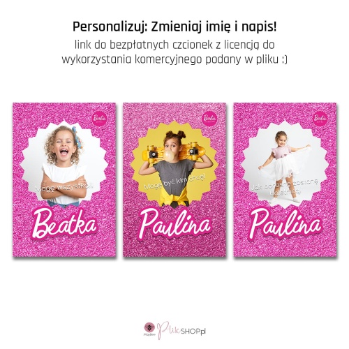 3_ramka_Barbie_plakat_20x30_pion-personalizuj.jpg