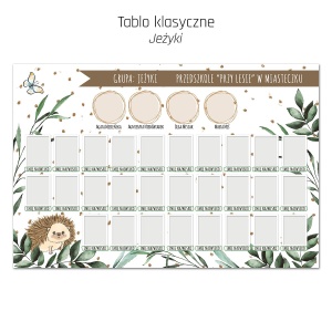 Tablo klasyczne - jeżyki