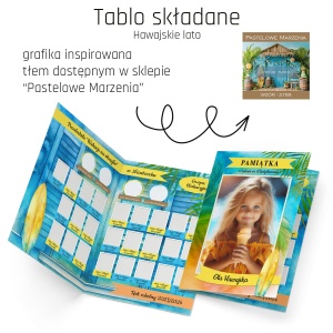 Tablo składane - Hawajskie Lato