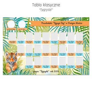Tablo klasyczne - tygryski