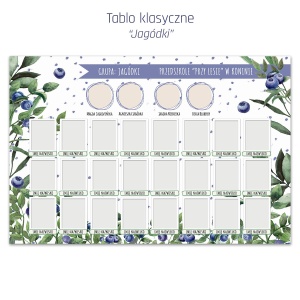 Tablo klasyczne - jagódki