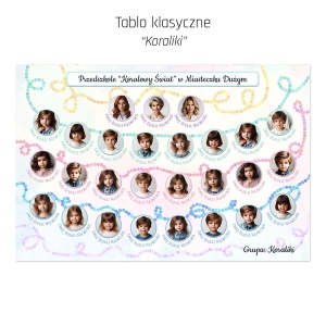 Tablo klasyczne - koraliki