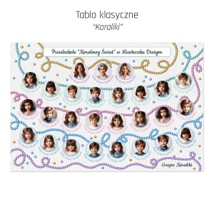 Tablo klasyczne - koraliki