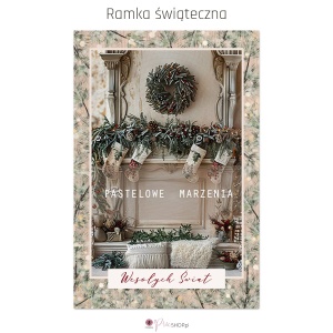 Świąteczna ramka cyfrowa 