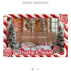 Świąteczna ramka cyfrowa 