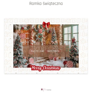 Świąteczna ramka cyfrowa 