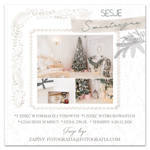 Plakat Cyfrowy Boże Narodzenie