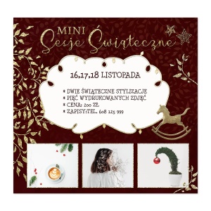 Plakat Cyfrowy Boże Narodzenie 