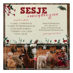 Plakat Cyfrowy Boże Narodzenie  