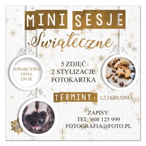 Plakat Cyfrowy Boże Narodzenie    