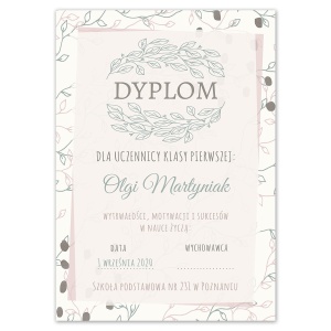 Dyplom szkolny