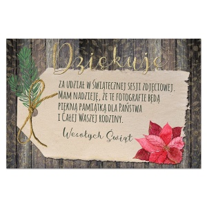 Podziękowanie dla klientów 